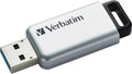 Verbatim 98666 Store 'n'Go Secure Pro USB 3.0 Flash Drive w/AES 256 Encryption, 64GB, Silver by Verbatim