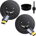 in Wall TV Cable Management Kit – Complete Wire Hider with Hole Saw | Complete in-wall TV cable management kit hides wires behind wall-mounted TVs, includes hole saw for easy DIY installation by Bestongbestservicesforyou