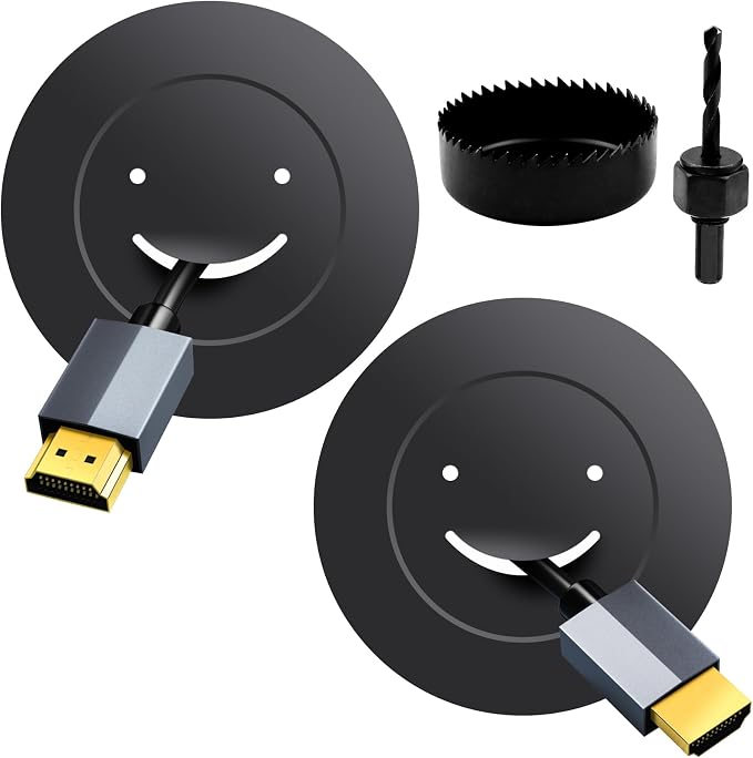 in Wall TV Cable Management Kit – Complete Wire Hider with Hole Saw | Complete in-wall TV cable management kit hides wires behind wall-mounted TVs, includes hole saw for easy DIY installation by Bestongbestservicesforyou