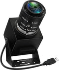 48MP 8K Ultra HD USB Camera, 3.6-10mm 3X Manual Zoom Lens, Plug and Play Close-up Webcam for Lightburn, Laser Engraver, Document Scanning & Face Recognition by IFWATERUSBCAMERA