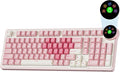 RK ROYAL KLUDGE N99 Wireless Mechanical Keyboard with Screen & Knob, BT/2.4G/USB-C, 96% Hot Swappable Custom Keyboard, Pre-lubed Linear Switches, Gasket Mount, RGB Mechanical Gaming Keyboard by RKROYALKLUDGE
