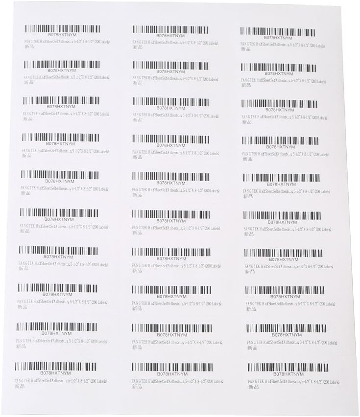 [500Sheet, 15000 Labels] 30 up Labels Address Labels 1" x 2-5/8" Sticker Paper for Laser/Ink Jet Printer Mailing Label 8.5"×11" White 30 per Sheet - Image 3