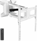 VIVO White Motorized TV Wall Mount for 37-70 in Screens, MOUNT-E-M070R-W by VIVO
