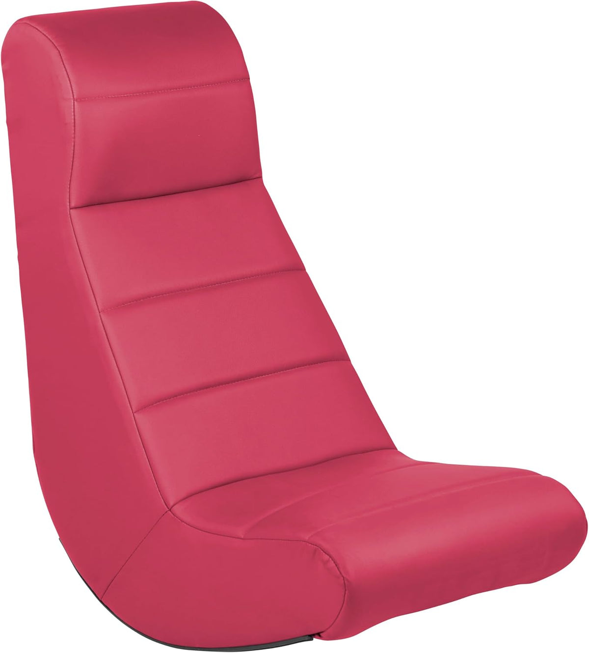 FDP Lightweight Floor Gaming Rocker - Raspberry, 10489-RS by Factory Direct Partners