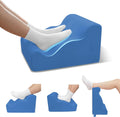 Foot Rest Ergonomic Pillow for Under Desk at Work & Handle Blue by LevNubis