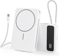 Magnetic Power Bank, 10,000mAh Wireless Portable Charger for Mag-Safe 15W Fast Charging, Battery Pack with USB-C Cable 20W in/Out for iPhone Air/17/16/15/14/13/12/Plus/Pro/Pro Max, AirPods & More by Gatatol