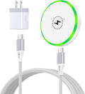 Magnetic Charger for Samsung Wireless Charger Android 25W Fast Charging Pad | for Galaxy S26 Ultra/S25 Plus/S23 FE/S22/S21/S20/Z Flip 7, Magsafe Charger with 30W USB C Power Adapter for iPhone 17/16/15 by Sicodo
