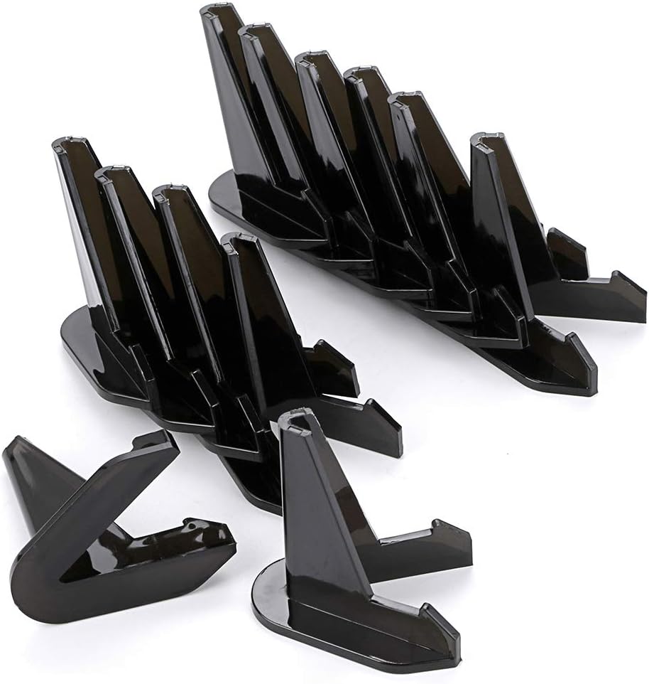 Hipiwe 12 Packs Acrylic Easel Stands Mini Coin Display Easel Holder - Image 2