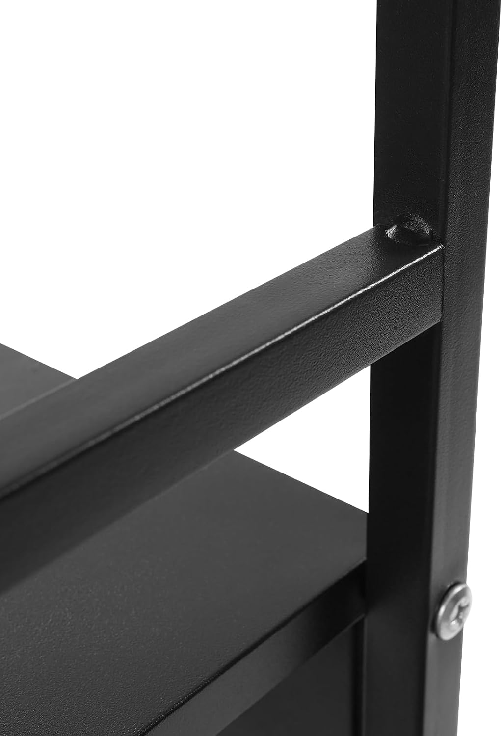 Office Clamp On Desk Shelf with Pegboard (Black, 45.3, Inches) - Image 6