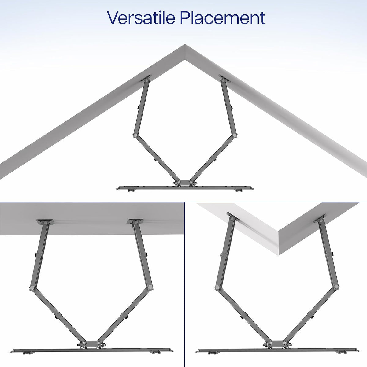 VIVO Corner TV Wall Mount for 37-70 in Screens, Max VESA 600x400mm - Image 3