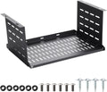 Under Desk Computer Mount for Small Form Factor Sff Computers and Pcs, Using Space 16.7" x H 8" x D 12" Mount Shelf Organizer for Office Home Workstation Gaming Stand up Desk by Otoolling