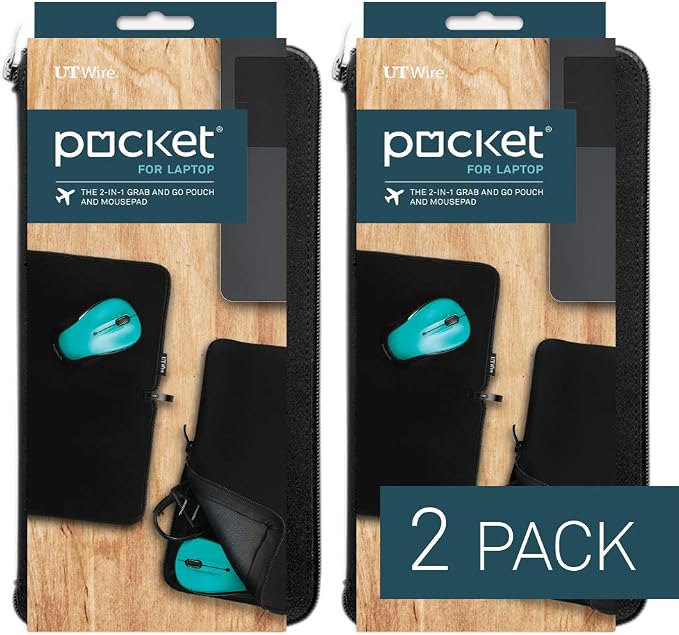 UT Wire Pocket for Laptop Variation (2-Pack) by UTWire