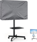 Mobile TV Stand Cover for 65 Inch Mobile TV Cart 57×7×33 In Grey by Andacar