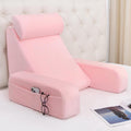 19" Reading Pillow for Bed with Firm Back Support & Big Pockets by ENITYA