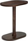 MH London Side Table - Crawford Wooden Modern C Shaped End Table - Exclusively Designed Hand Crafted Tables - End Table for Living Room, Bedroom Bedside Tables and Office by MH London
