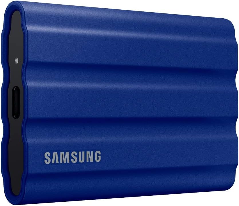 Samsung T7 Shield Portable SSD 2TB, USB 3.2 Gen 2, Up to 1,050 MB/s by Samsung