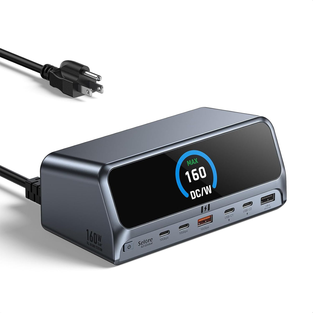 Selore Laptop Docking Station Dual HDMI Monitor 13-in-1 USB-C Dock by Selore&S-Global