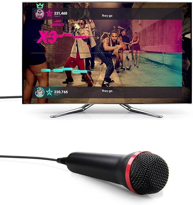 4M 13FT Wired USB Microphone for Rock Band, Guitar Hero, Let's Sing - Compatible with Sony PS2, PS3, PS4, PS5, Nintendo Switch, Wii, Wii U, Microsoft Xbox 360, Xbox One and PC - Image 4