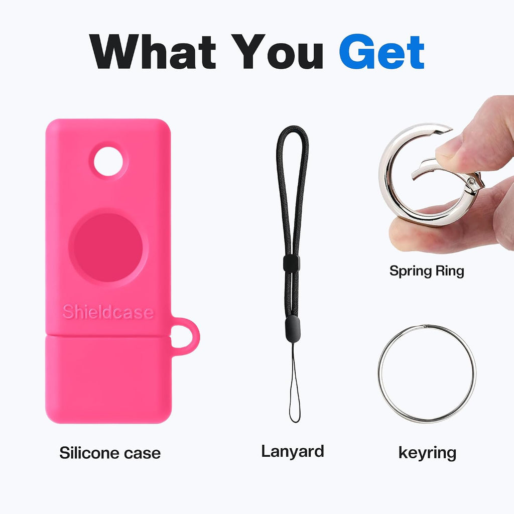 Silicone Case for YubiKey 5 NFC, Pink - Image 7