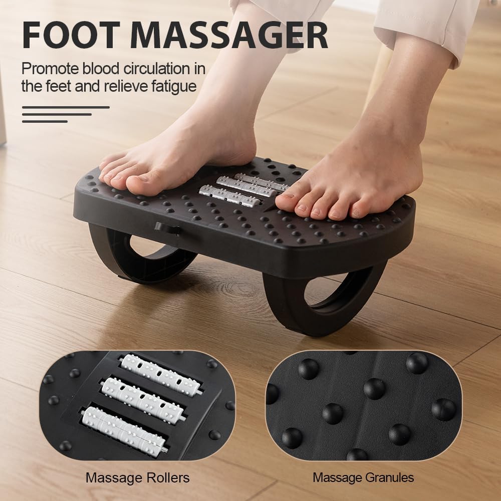 Under Desk Footrest, Foot Rest for Under Desk at Work - Image 5