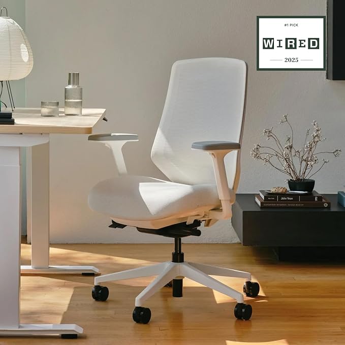 Branch Ergonomic Chair Pro, Mesh Office Chair with 14 Points of Adjustment | Height, Depth and Tilt Adjustable, 5D Armrests, Forward Tilt, Smooth Recline, and Lumbar Support, Shore - Image 2