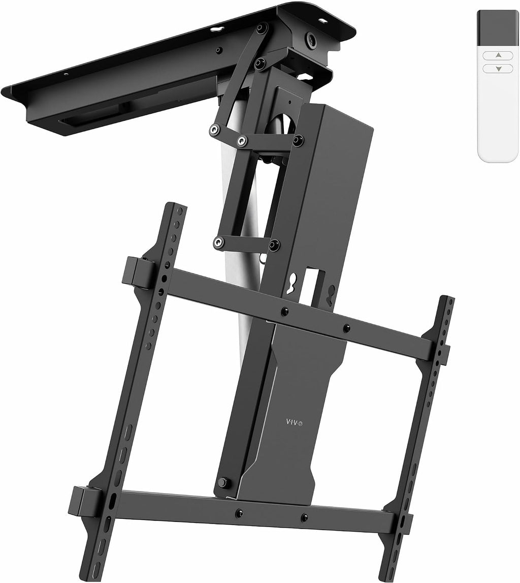 VIVO Black Electric Ceiling TV Mount for 23 to 55 in Screens, MOUNT-E-FD55 by VIVO