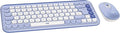 Logitech POP ICON Combo Wireless Bluetooth Keyboard and Mouse - Lilac | Comfortable typing, programmable keys and buttons, Easy-Switch up to 3 devices by Unknown