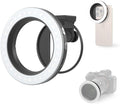 SmallRig Vibe P30 67mm Ring LED Video Light, Compact Bi-Color Light with High CRI ≥90, for 67mm Phone Mounts/Cases/Lenses, for Content Creation, Universal Threaded Filter Adapter Kit 5203 by SmallRig