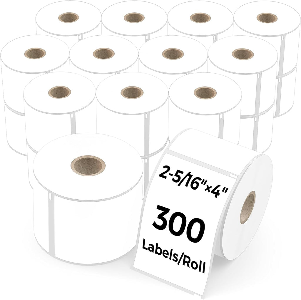 24 Rolls Thermal Shipping Labels Compatible for Dymo 30256 (2 5/16" x 4") by Generic