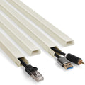 66in Cord Covers for Wires on Wall, Beige Wall Cord Hider Hide Cords | Wire Covers for Cords Kit, TV Cable Hider Wall Kit, Easy to Install Cord Cover, Cable Management Wall 4XL16.5inW0.86inH0.43in by YCLYC