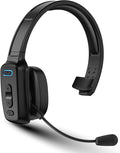 Trucker Bluetooth Headset, 60-Hour AI Noise-Canceling Mic for Driving | Mute Button, Multipoint Pairing, Single-Ear Design, Over-Ear Comfort, Bluetooth 5.2 Wireless Headphone, Phone/PC, Office/Work by Home