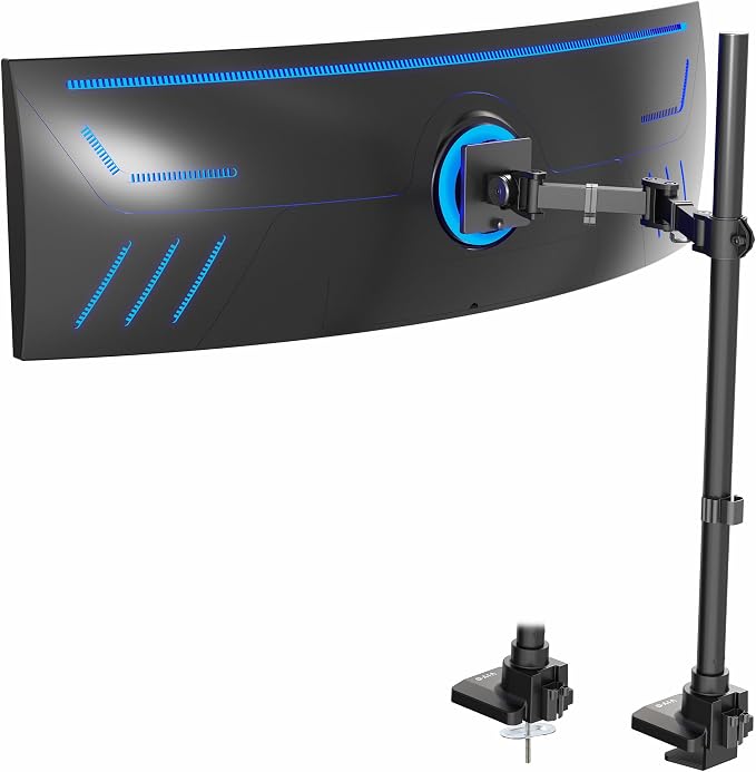 VIVO Single Monitor Desk Mount, Fully Adjustable Stand by Unknown