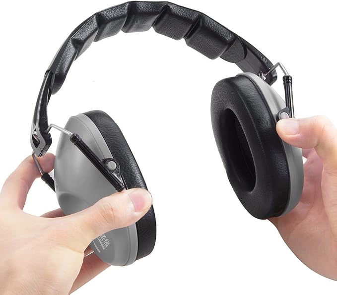 Pro For Sho 34dB NRR Hearing Protection Ear Muffs – Highest NRR Compact Design Ear Protection for Loud Events & Sensory Use - Image 8