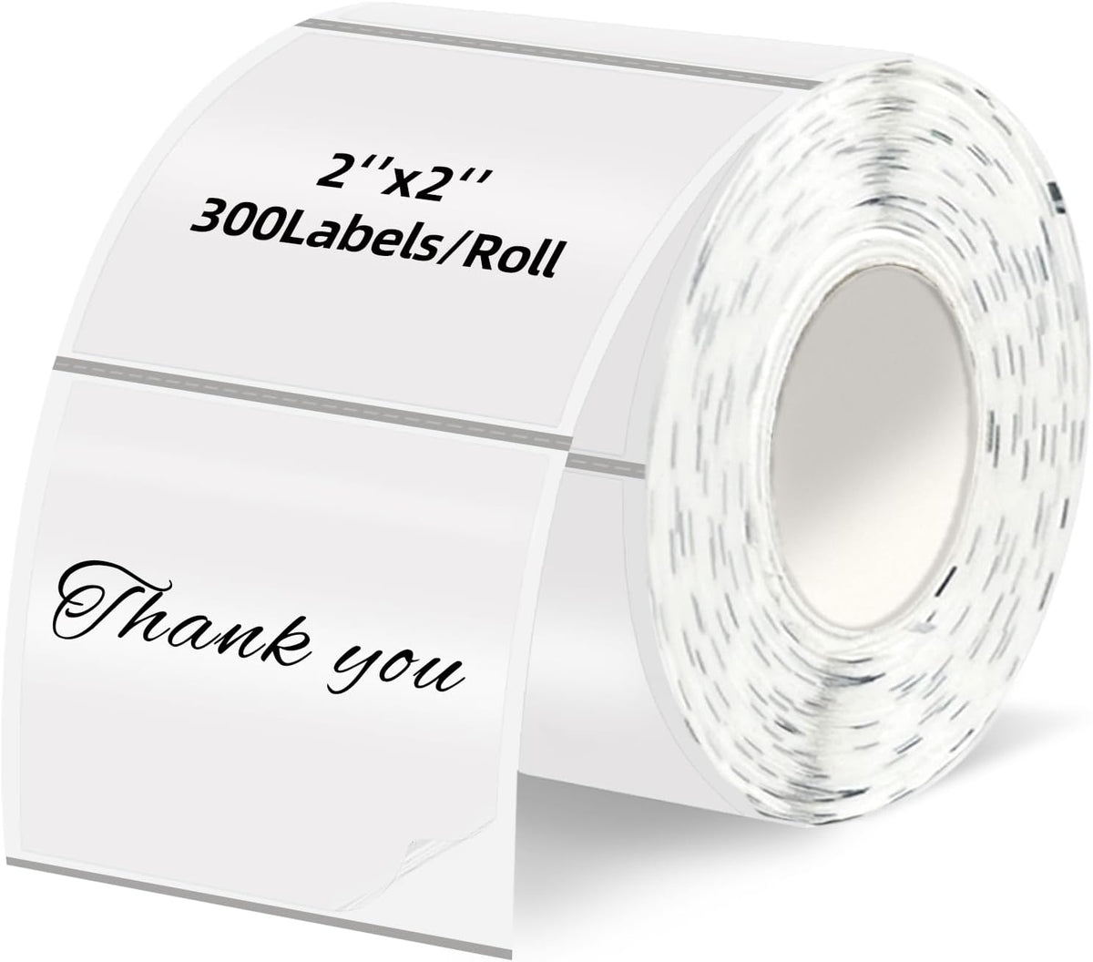 Starboling 2"x2"Transparent Square Thermal Labels,Self-Adhesive Thermal Sticker Printer Labels for Small Business,Address,Color Coding by starboling