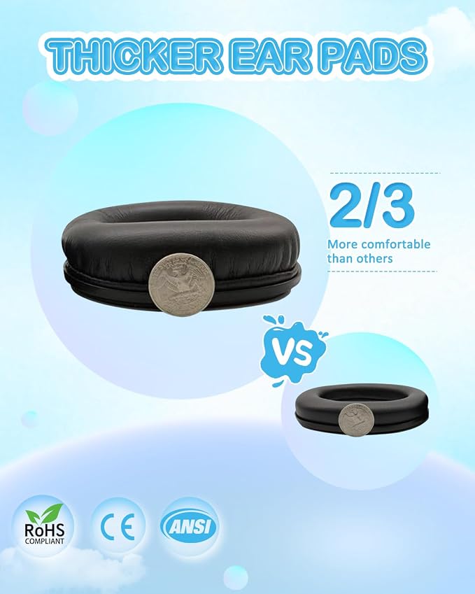 ZOHAN Kids Ear Protection 2 Pack, Hearing Protection Safety Ear Muffs for Children Have Sensory Issues, Adjustable Noise Reduction Earmuffs for Concerts, Fireworks, Air Shows(Rap&Unicorn) - Image 7