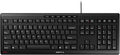 Cherry Stream Keyboard | Wired Slim Whisper Quiet | Silent Keys | Black | For PC/Laptop, Unique Typing Feel, Slim Design, CHERRY SX Scissor Switches, USB-A, QWERTY, Home or Office by CHERRY