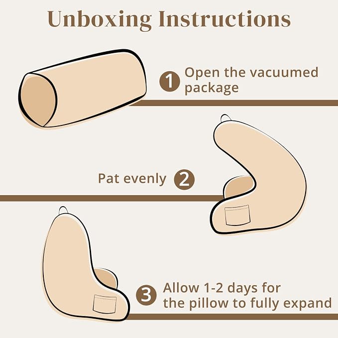 Sasttie Reading Pillow for Bed, Back Pillow for Sitting Up, Blue | 23" Backrest Support Cushion for Couch, Sofa, and Floor, Dorm Essentials, OEKO-TEX, Adjustable Down Alternative Fill - Image 8