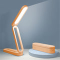 Giryuhd LED Desk Lamp for Office Home & Battery Operated Lamp Rechargeable Lamp Foldable & Portable Light, LED Desk Light Strip, 3 Brightness Dimmable Small Desk Lamp Reading Lamp (Orange) by Giryuhd