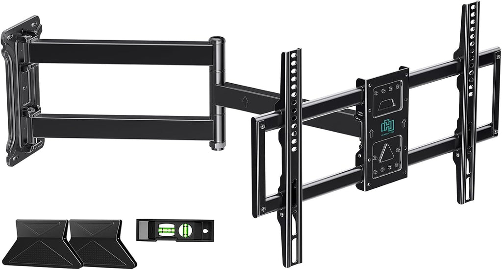 Corner TV Wall Mount Long Arm TV Wall Mount for 43-80 Inch TVs by HCMOUNTING