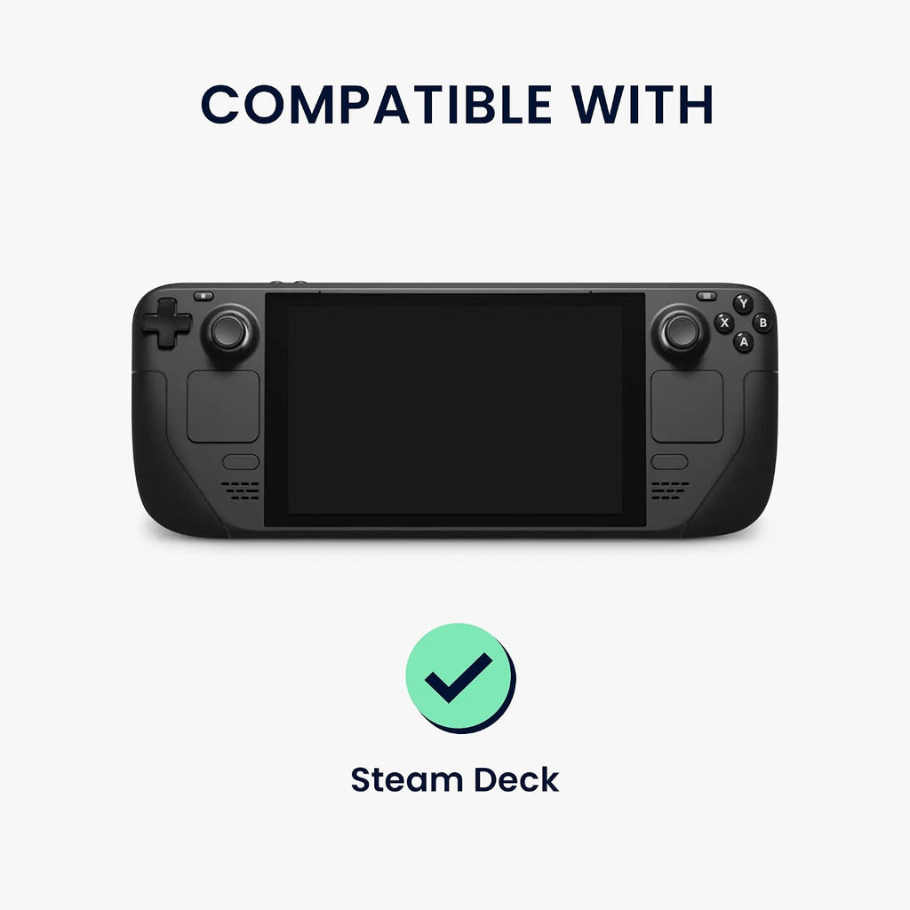 kwmobile Case for Valve Steam Deck Cover - Protective Case with Stand - Shockproof Protective Cover for Handheld Console - Gaming Accessories Transparent - Image 2