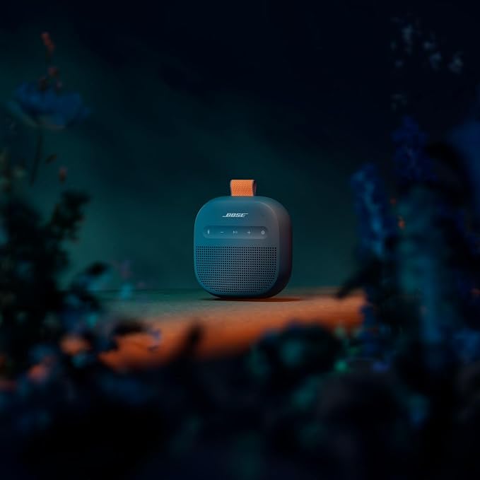 Bose SoundLink Micro Portable Bluetooth Speaker (2nd Gen), Wireless Outdoor Speaker, Up to 12 Hours Battery Life, Waterproof and Dustproof, Twilight Blue - Limited Edition Color | Bluetooth 5.4 speaker with IP67 rating and 12-hour battery for travel, h... - Image 3