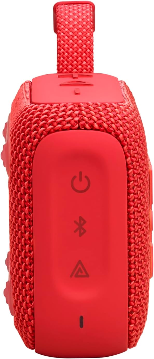 JBL Go 4 - Ultra-Portable, Waterproof and Dustproof Bluetooth Speaker, Big JBL Pro Sound with Punchy bass, 7-Hour Built-in Battery, Made in Part with Recycled Materials (Red) - Image 7