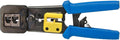 Platinum Tools 100054C EZ-RJPRO HD Crimp Tool for EZ-RJ45 Pass-Through Connectors, Larger-OD Cable, Heavy-Duty Ratcheting Zero-Flex Frame, 360-Degree Die by Platinum Tools