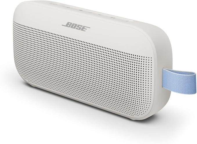 Bose SoundLink Flex Bluetooth Speaker (2nd Gen) - Portable Outdoor Speaker with Hi-Fi Audio, Waterproof and Dustproof, USB-C, Up to 12 Hours Battery Life, Fog Grey - Limited Edition Color by Unknown