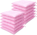 Geetery 12 Pcs Bulk Floor Pillows Cushion for Kids Classroom,Pink,Square | 15.7" Seating Cushions for Classroom Reading Corner Students Nursery Daycare Yoga Tatami Kindergarten by Geetery