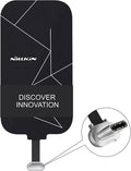 Nillkin Wireless Charging Receiver and Adapter, Qi Wireless Charger Receiver Module for Google Pixel 3A XL, Samsung Galaxy A13/A14/A15/A42, LG and Other USB C Phones, Type C Long by Nillkin