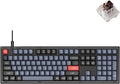 Keychron V6 Wired Custom Mechanical Keyboard, Full-Size QMK/VIA Programmable Macro with Hot-swappable Keychron K Pro Brown Switch Compatible with Mac Windows Linux (Frosted Black-Translucent) | QMK Programmable with Hot-swappable Keychron Brown Switch ... by Keychron