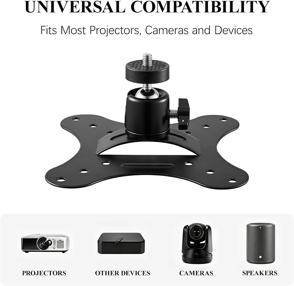 2-Pack Projector Ceiling Mount Iron Wall Mount Bracket - Image 6