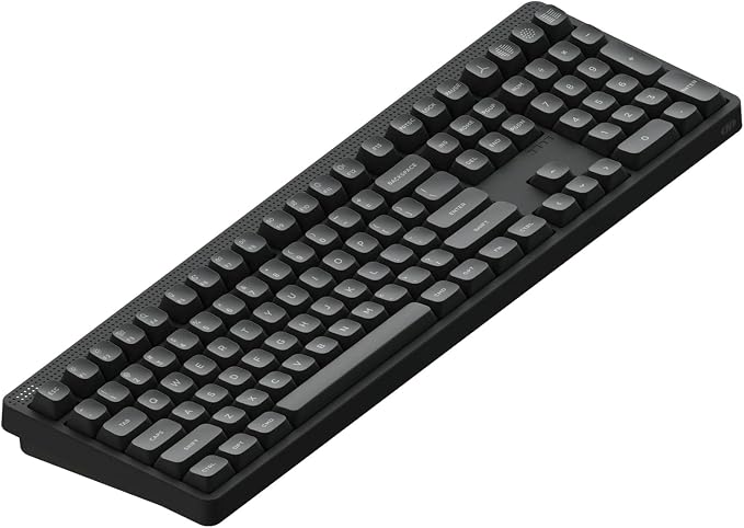 NuPhy Node100 Wireless Mechanical Keyboard, Hot Swappable Custom Bluetooth Keyboard, 109 Keys Computer Gaming Keyboards, Supports Touch Gestures, PBT Keycaps, RGB Backlit, Bluetooth/2.4GHz/USB-C by NuPhy