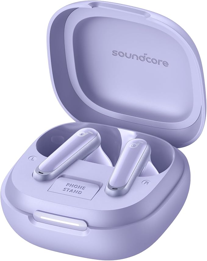 Soundcore P40i by Anker Noise Cancelling Earbuds with Adaptive ANC | Heavy Bass, 60H Playtime, 2-in-1 Case and Phone Stand, IPX5, Wireless Charging, Bluetooth 5.3 - Image 8